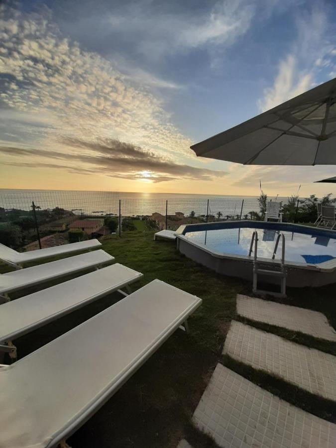 Ferienwohnung Bellavista Capo Vaticano Exterior foto